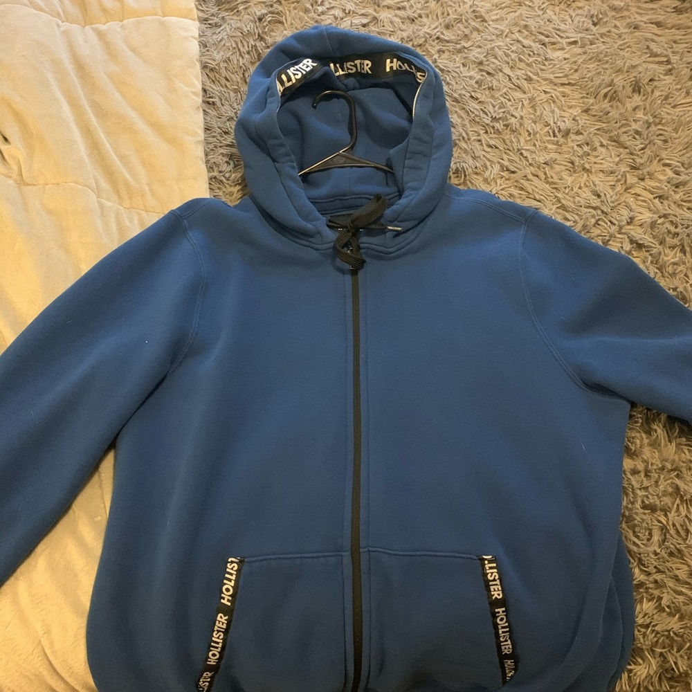Hollister Mens Zip Up Jacket
